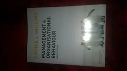 Management & organisational behaviour
